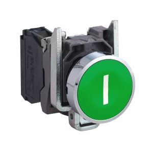 Schneider XB4BA3311 Yeşil Buton Ø22 Yaylı Dönüş 1NA ''G''