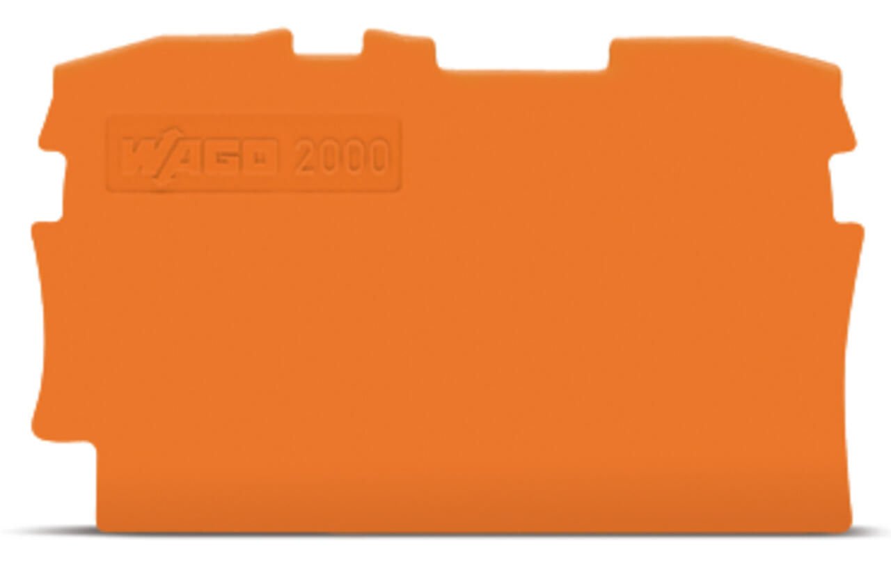 Wago 2000-1292 0.7 mm Turuncu Sonladırma Ve Ara Plakası