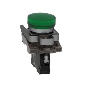 Schneider XB4BVM3 230...240V Entegre LED'li Yeşil Pilot Işığı Ø22