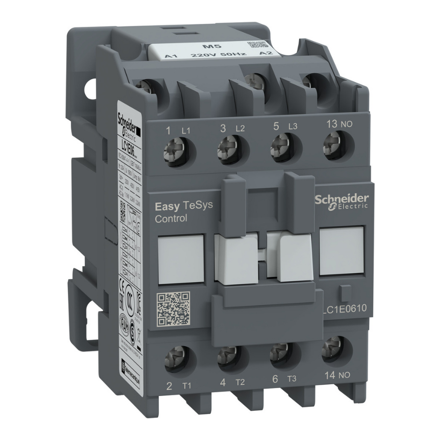 Schneider Electric LC1E0610M5 2.2 kW 6A 220V NO Kontaktör