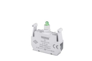 Emas BY Yedek LED'li 100-230V AC Yeşil Sinyal Blok