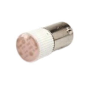 Emas LED220K Aksesuar 100-230V AC Kırmızı Ba9S Duylu LED Ampül