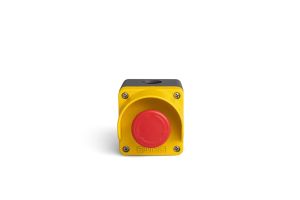 Emas M1C200E40 M Serisi Metal 1 Gözlü CP200E Sarı-Gri Kumanda Kutusu