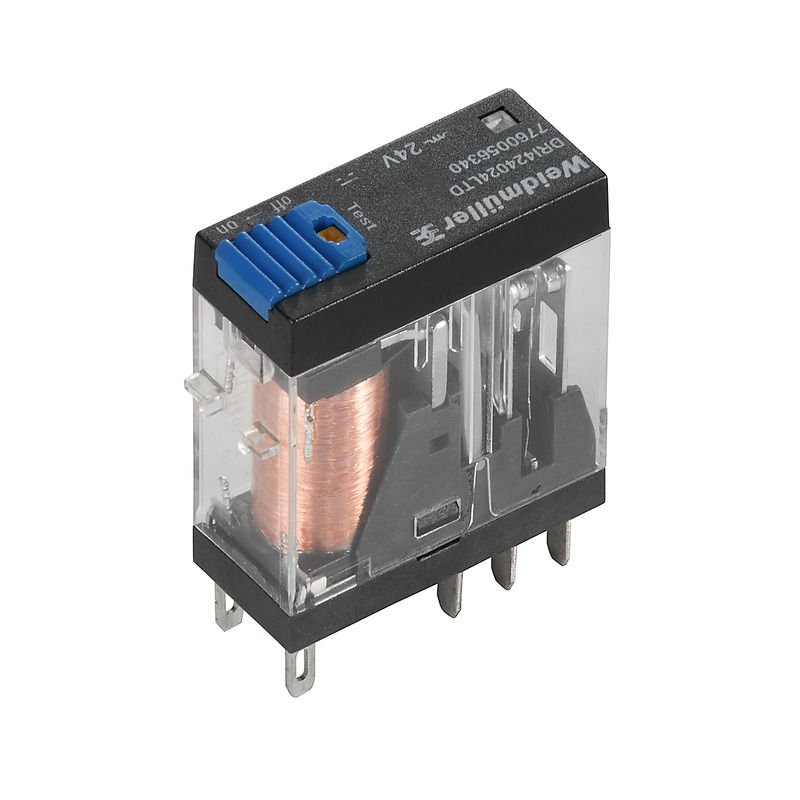 Weidmüller 7760056340 DRI424024LTD 2CO 5A 24VDC Ledli Diyot Test Btn. Röle