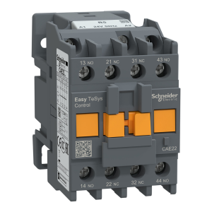 Schneider CAE22B5 2 NA + 2 NK 24 VAC Yardımcı Kontaktör