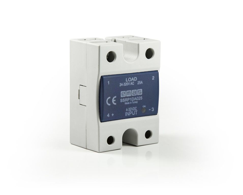 Emas SSRP1DA025 SSR Serisi Klemensli 24-320V 25A Solid State Röle