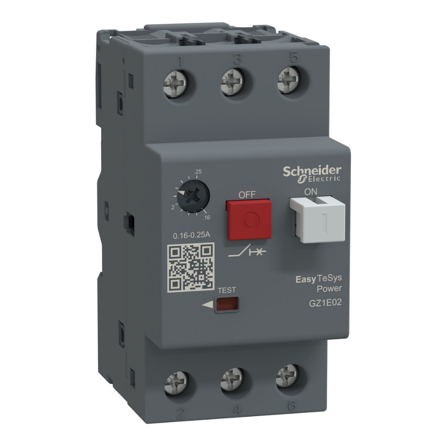 Schneider GZ1E02 0,16-0,25A Motor Koruma Şalteri MKŞ