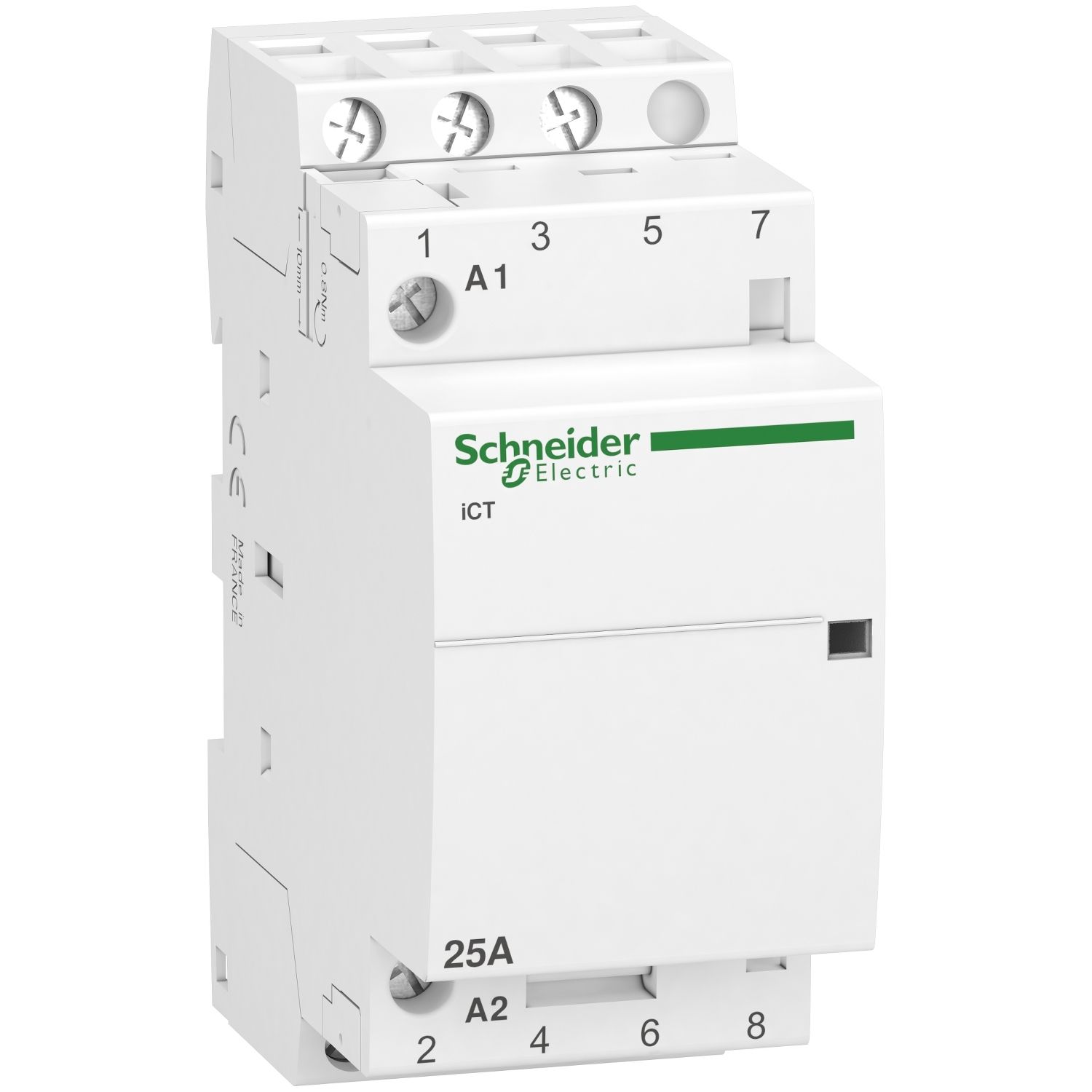 Schneider A9C20833 iCT Sessiz Kontaktör 25A 3NO 220-240 VAC