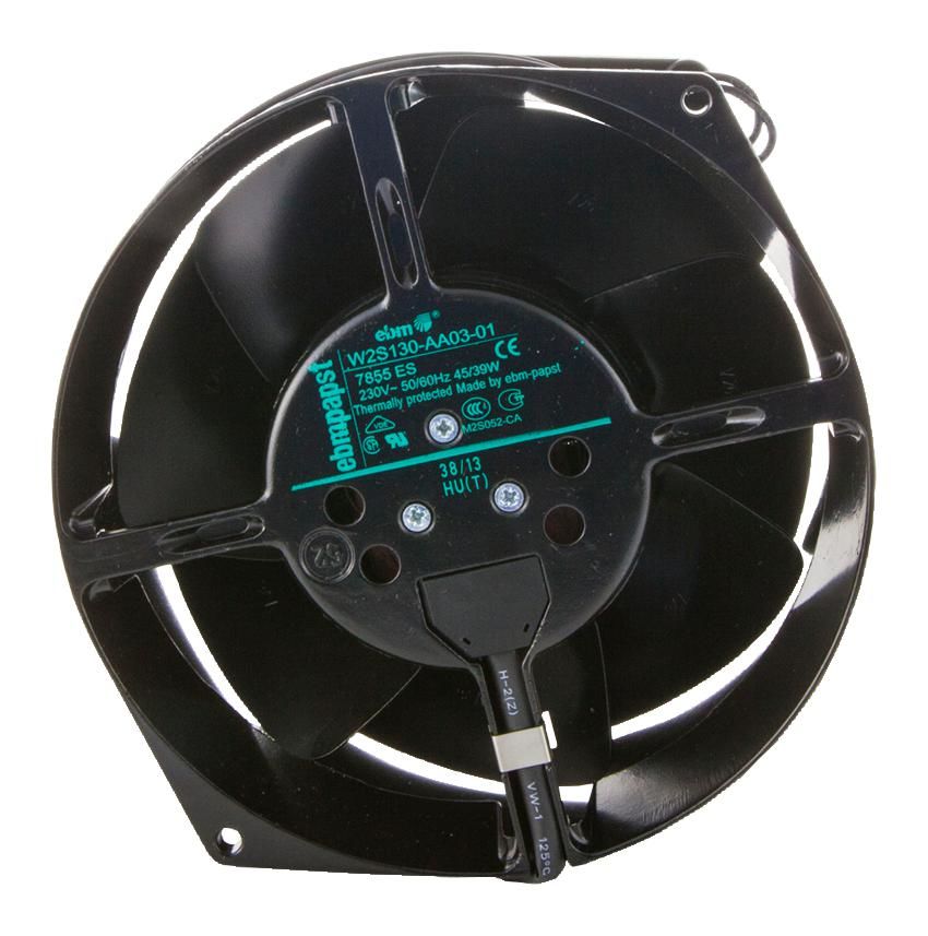 Ebmpapst W2S130-AA03-01 172X150X55mm Metal Oval Rulmanlı 230VAC Aksiyel Fan