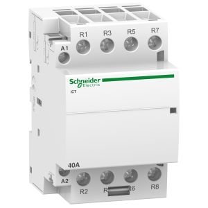 Schneider A9C20847 iCT Sessiz Kontaktör 40A 4NC 220-240 VAC
